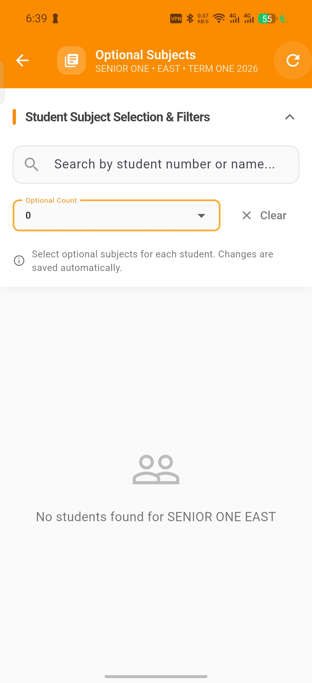 Optional Subjects
