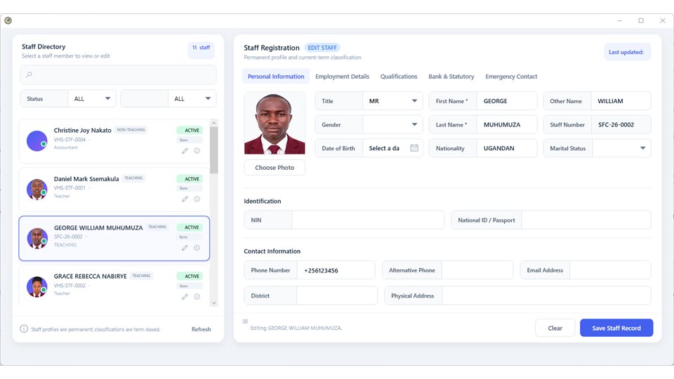 SchoolEasy: Staff directory and registration